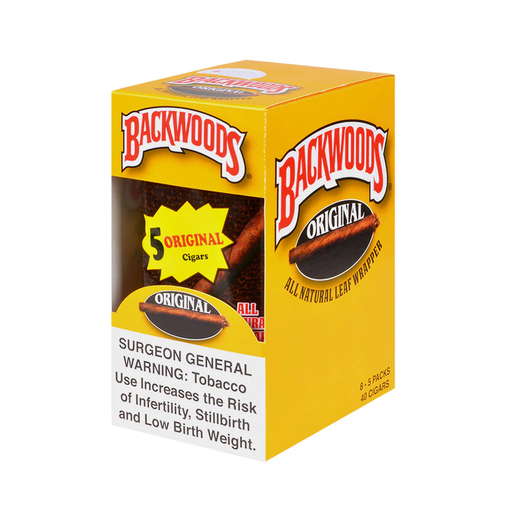 Backwoods Original Cigars - 5 Pack