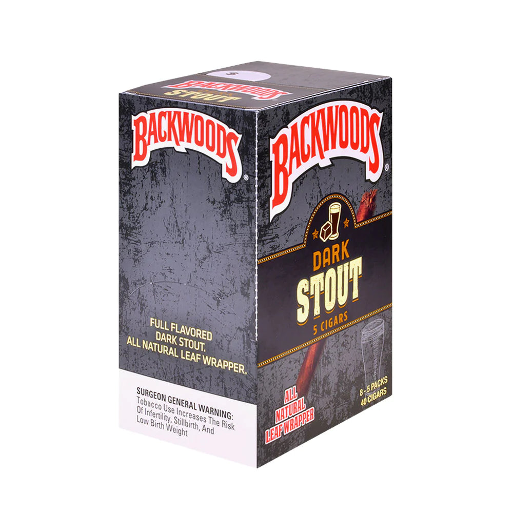 Backwoods Dark Stout Cigars - 5 Pack