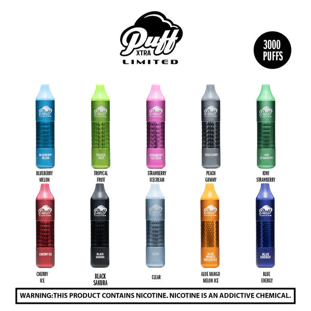 Puff Xtra Limited Disposable 5% Nicotine