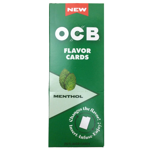 OCB Menthol Flavor Card