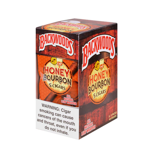 Backwoods Honey Bourbon Cigars - 5 Pack