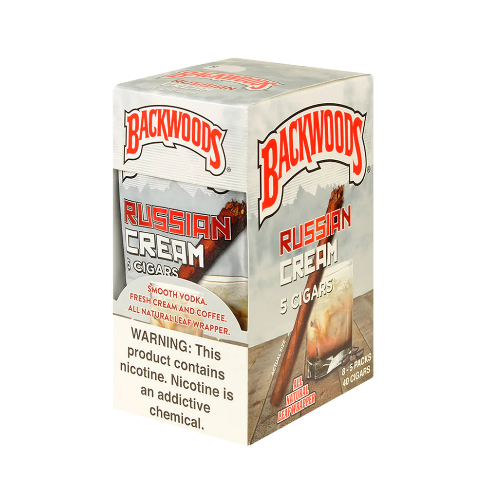 Backwoods Russian Cream Cigars - 5 Pack