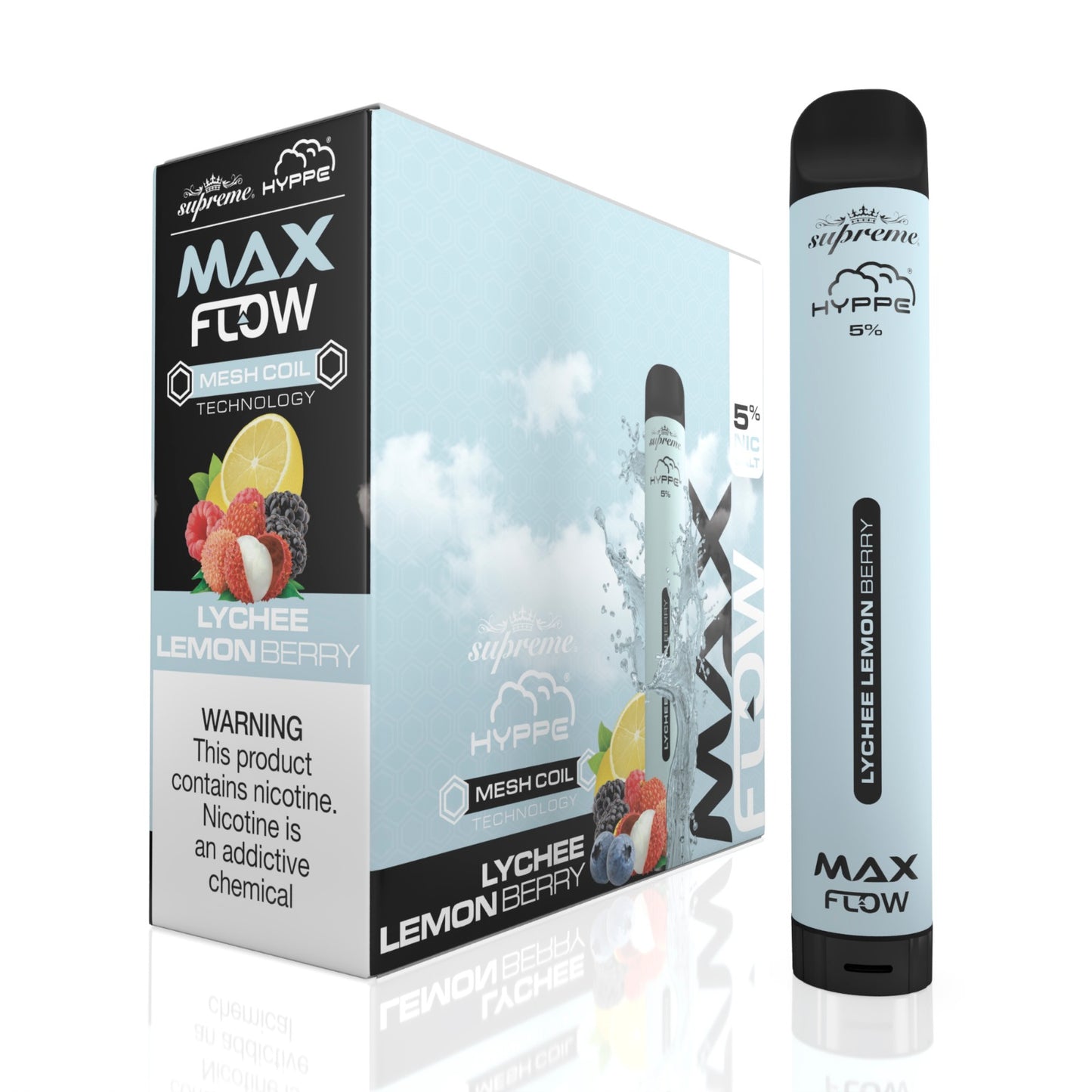 Hype Max Flow Disposable 5% Nicotine