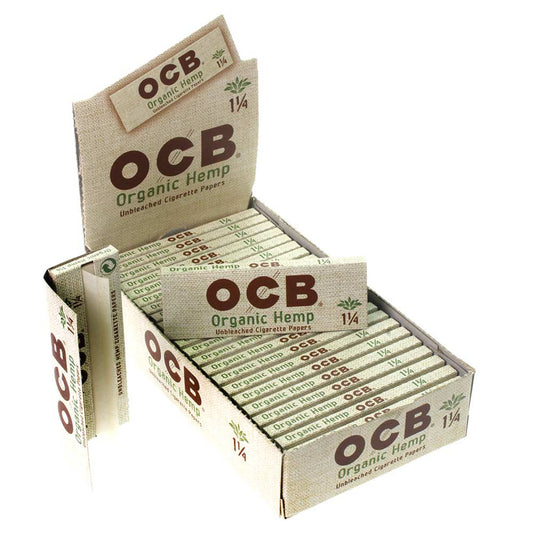 OCB Organic Hemp 1 1/4 Rolling Papers